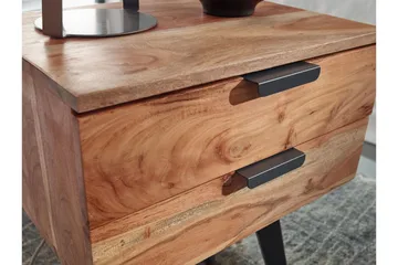 Willowdale Nattbord 47 cm - Brun/Svart - Møbler - Bord - Avlastningsbord & sidobord - Sengebord & nattbord