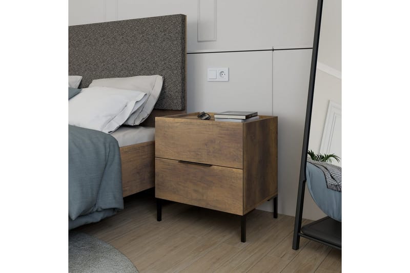 Serene Nattbord 55 cm - Naturell - Møbler - Bord - Avlastningsbord & sidobord - Sengebord & nattbord