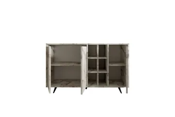 Seria Konsollbord 140 cm - Hvit Marmor - Møbler - Bord - Avlastningsbord & sidobord - Konsollbord & gangbord