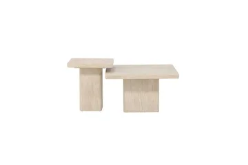 Set table Beige - Møbler - Bord - Avlastningsbord & sidobord - Settbord