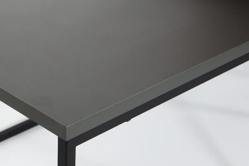 BodSjø Settbord 88 cm 2 Bord - Grå/Svart - Møbler - Bord - Avlastningsbord & sidobord - Settbord