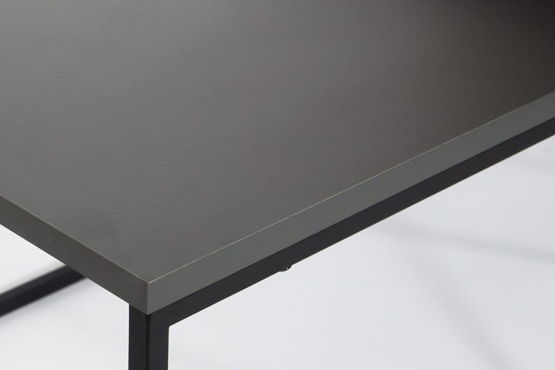 BodSjø Settbord 88 cm 2 Bord - Grå/Svart - Møbler - Bord - Avlastningsbord & sidobord - Settbord