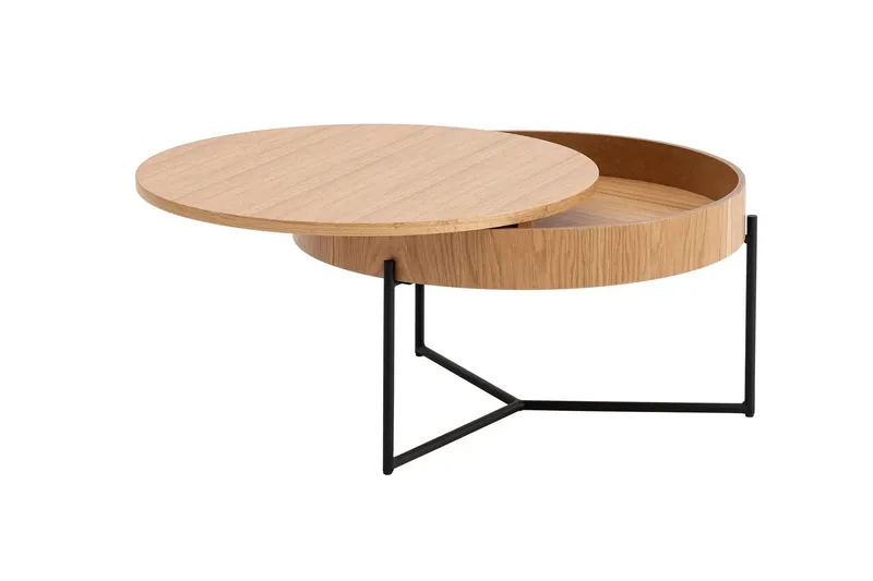 Islo Settbord - Svart - Møbler - Bord - Avlastningsbord & sidobord - Settbord