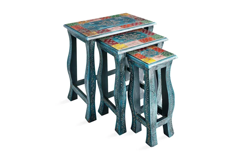 Lasarte Settbord 56 cm, Blå