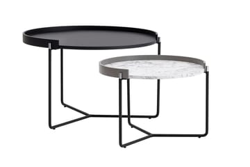 Manisha Settbord - Antrasitt - Møbler - Bord - Avlastningsbord & sidobord - Settbord