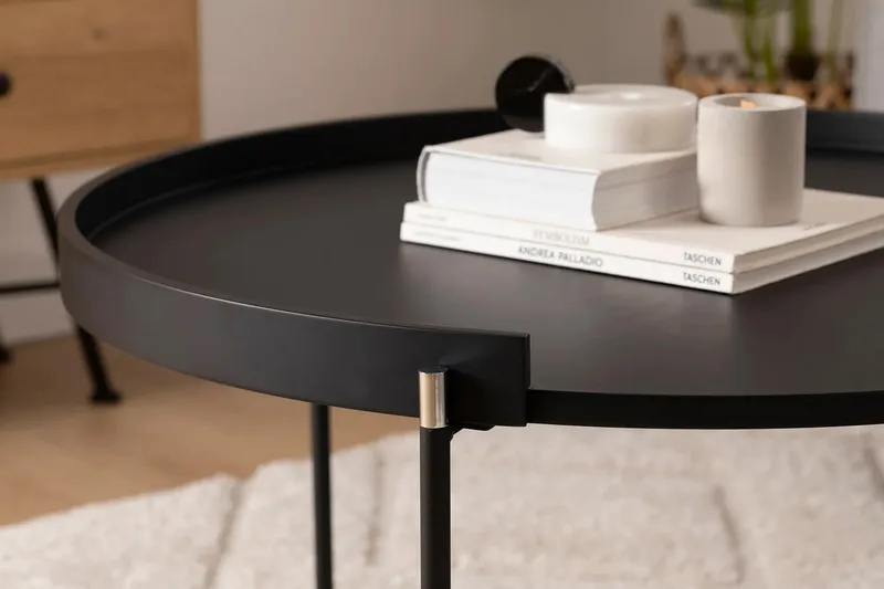 Manisha Settbord - Antrasitt - Møbler - Bord - Avlastningsbord & sidobord - Settbord