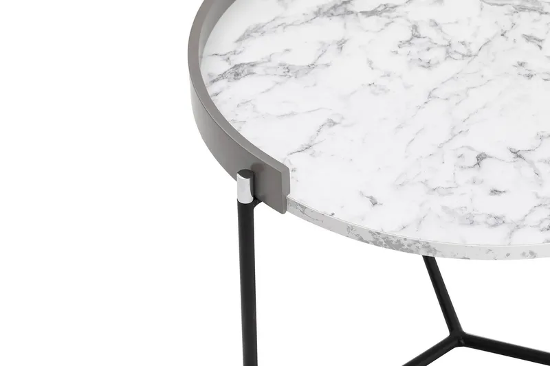 Manisha Settbord - Antrasitt - Møbler - Bord - Avlastningsbord & sidobord - Settbord