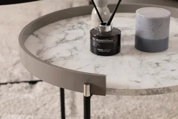 Manisha Settbord - Antrasitt - Møbler - Bord - Avlastningsbord & sidobord - Settbord