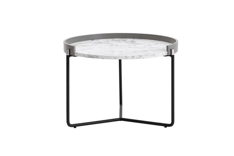 Manisha Settbord - Antrasitt - Møbler - Bord - Avlastningsbord & sidobord - Settbord