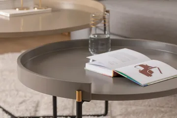 Manisha Settbord - Beige - Møbler - Bord - Avlastningsbord & sidobord - Settbord