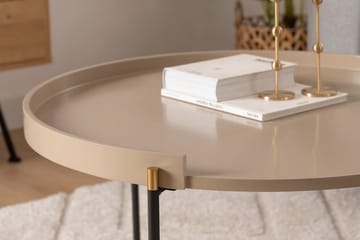 Manisha Settbord - Beige - Møbler - Bord - Avlastningsbord & sidobord - Settbord