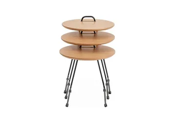 Metis Settbord - Naturell - Møbler - Bord - Avlastningsbord & sidobord - Settbord