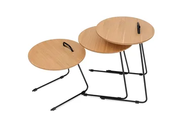 Metis Settbord - Naturell - Møbler - Bord - Avlastningsbord & sidobord - Settbord