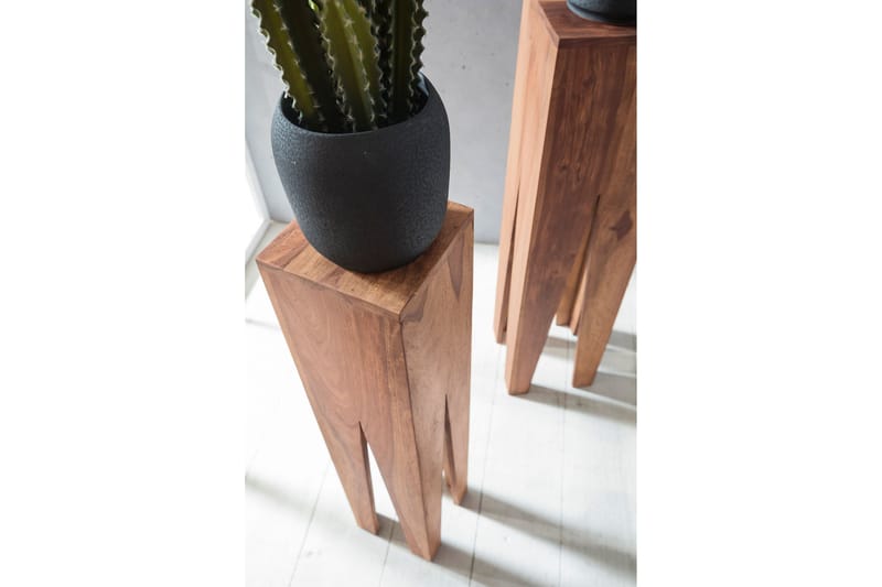 Monseratt Settbord 3-pk - Brun - Møbler - Bord - Avlastningsbord & sidobord - Settbord