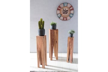 Monseratt Settbord 3-pk - Brun - Møbler - Bord - Avlastningsbord & sidobord - Settbord