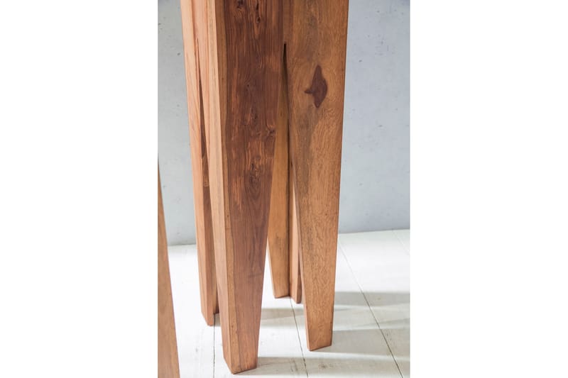 Monseratt Settbord 3-pk - Brun - Møbler - Bord - Avlastningsbord & sidobord - Settbord