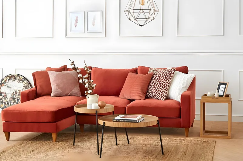 Rachida Settbord - Naturell - Møbler - Bord - Avlastningsbord & sidobord - Settbord