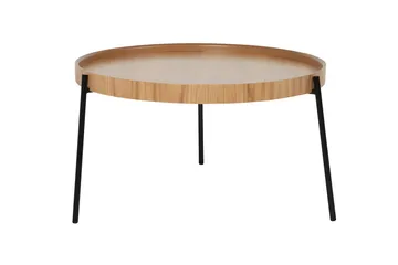 Rachida Settbord - Naturell - Møbler - Bord - Avlastningsbord & sidobord - Settbord