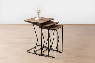 Retore Settbord - Valnøtt - Møbler - Bord - Avlastningsbord & sidobord - Settbord