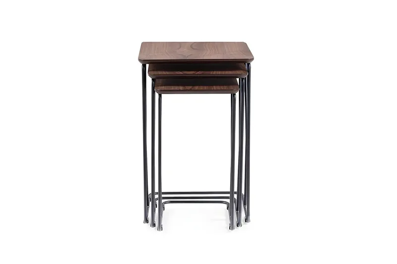 Retore Settbord - Valnøtt - Møbler - Bord - Avlastningsbord & sidobord - Settbord