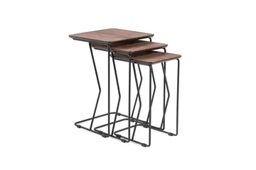 Retore Settbord - Valnøtt - Møbler - Bord - Avlastningsbord & sidobord - Settbord