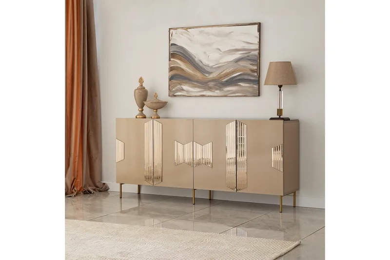 Seyring Konsollbord 180 cm - Bronse - Oppbevaring - Oppbevaringsmøbler - Sideboard & skjenk