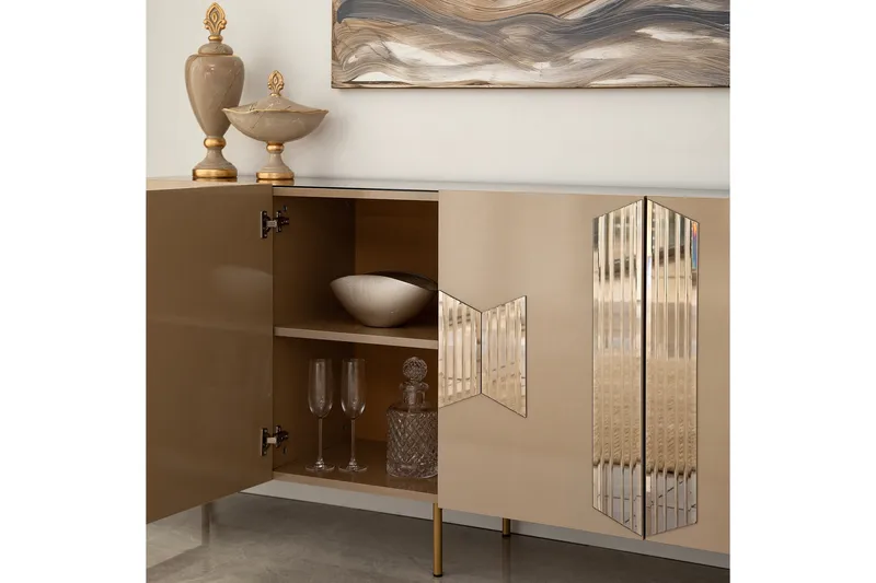 Seyring Konsollbord 180 cm - Bronse - Oppbevaring - Oppbevaringsmøbler - Sideboard & skjenk