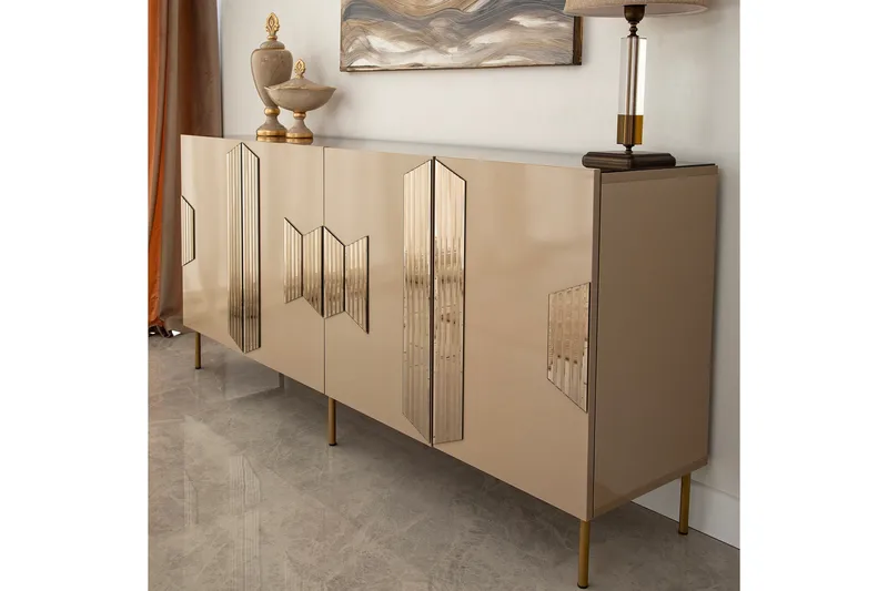Seyring Konsollbord 180 cm - Bronse - Oppbevaring - Oppbevaringsmøbler - Sideboard & skjenk
