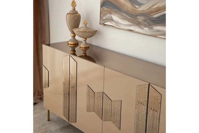 Seyring Konsollbord 180 cm - Bronse - Oppbevaring - Oppbevaringsmøbler - Sideboard & skjenk