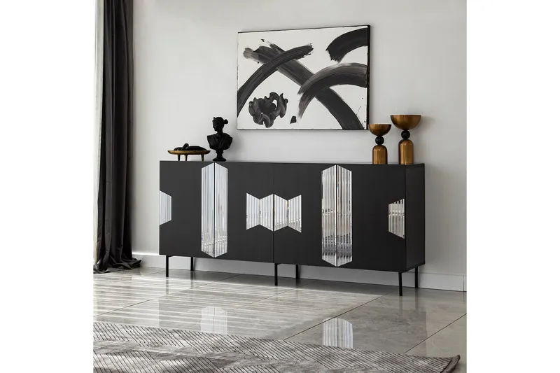 Seyring Konsollbord 180 cm - Svart - Oppbevaring - Oppbevaringsmøbler - Sideboard & skjenk
