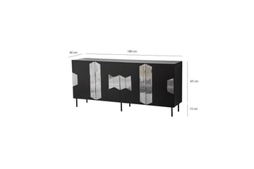 Seyring Konsollbord 180 cm - Svart - Oppbevaring - Oppbevaringsmøbler - Sideboard & skjenk