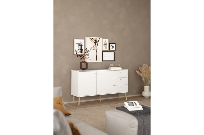 Shinta Konsollbord 147 cm - Hvit - Møbler - Bord - Avlastningsbord & sidobord - Konsollbord & gangbord