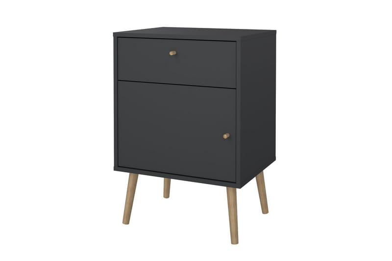 Shinta Nattbord 50 cm - Grå - Møbler - Bord - Avlastningsbord & sidobord - Sengebord & nattbord