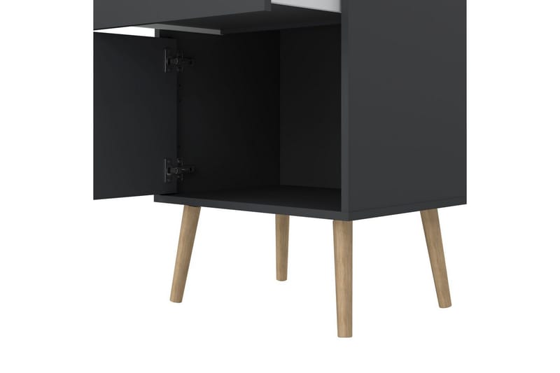 Shinta Nattbord 50 cm - Grå - Møbler - Bord - Avlastningsbord & sidobord - Sengebord & nattbord