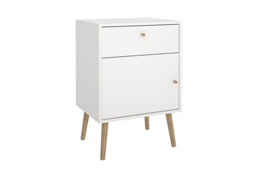 Shinta Nattbord 50 cm - Hvit - Møbler - Bord - Avlastningsbord & sidobord - Sengebord & nattbord