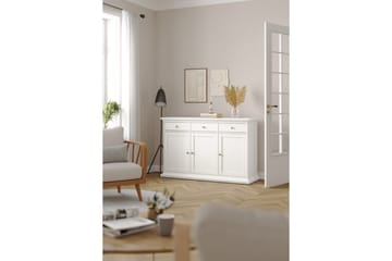 Shoiba Sidebord 144 cm - Hvit - Møbler - Bord - Avlastningsbord & sidobord - Lampebord & sidebord