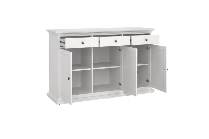 Shoiba Sidebord 144 cm - Hvit - Møbler - Bord - Avlastningsbord & sidobord - Lampebord & sidebord