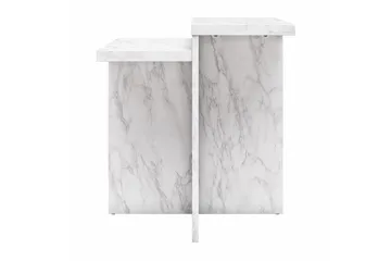 Side-/endebord Brielle Hvit marmor - Hvit marmor - Møbler - Bord - Avlastningsbord & sidobord - Lampebord & sidebord