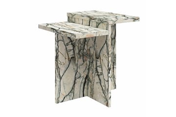 Side-/endebord Brielle Onyx Marmor