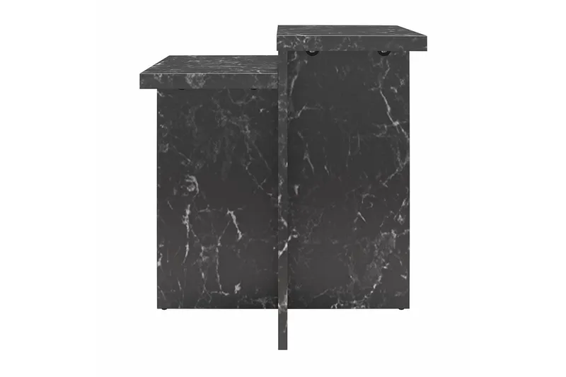 Side-/endebord Brielle Svart marmor - Svart marmor - Møbler - Bord - Avlastningsbord & sidobord - Lampebord & sidebord