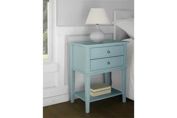 Side-/endebord Franklin Blå - Blå - Møbler - Bord - Avlastningsbord & sidobord - Lampebord & sidebord