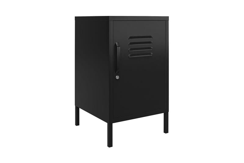 Side-/endebord Mission District Svart, Svart