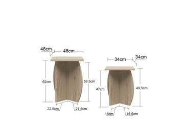 Side-/endebord Voler Set - Møbler - Bord - Avlastningsbord & sidobord - Lampebord & sidebord