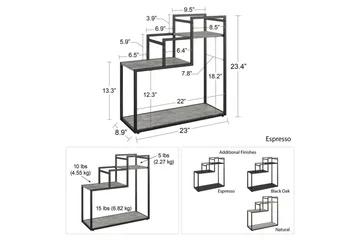 Side-/endebord Weston - Møbler - Bord - Avlastningsbord & sidobord - Lampebord & sidebord