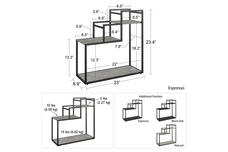 Side-/endebord Weston - Møbler - Bord - Avlastningsbord & sidobord - Lampebord & sidebord