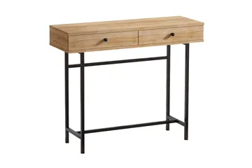 Sideboard Eik|Svart - Natur / Svart - Møbler - Bord - Avlastningsbord & sidobord - Konsollbord & gangbord