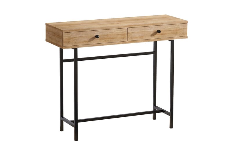 Sideboard Eik|Svart, Natur / Svart
