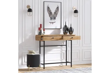 Sideboard Eik|Svart - Natur / Svart - Møbler - Bord - Avlastningsbord & sidobord - Konsollbord & gangbord