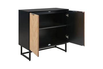 Sidebord Alaska Sort, Lyst Tre - Sort, Lyst Tre - Møbler - Bord - Avlastningsbord & sidobord - Lampebord & sidebord