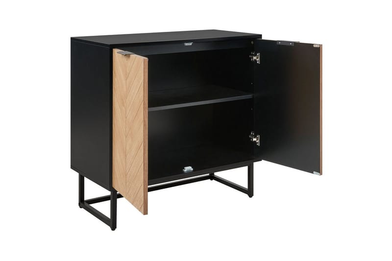 Sidebord Alaska Sort, Lyst Tre - Sort, Lyst Tre - Møbler - Bord - Avlastningsbord & sidobord - Lampebord & sidebord